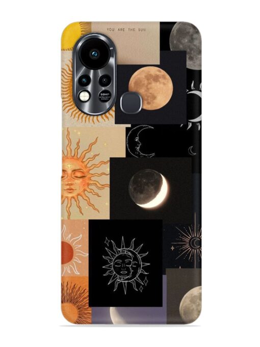 Celestial Collage Snap Case for Infinix Hot 11S