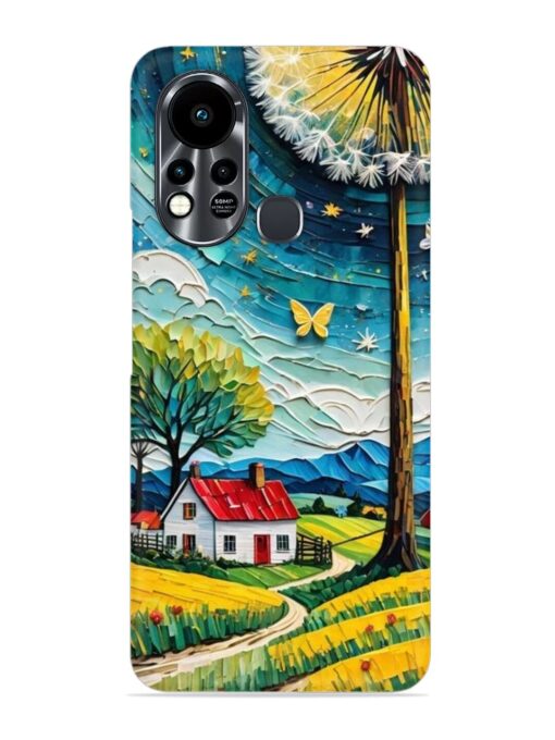 Dandelion Dreams Snap Case for Infinix Hot 11S Zapvi