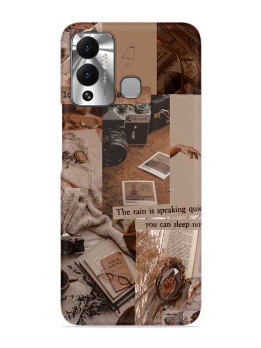 Nostalgic Aesthetic Snap Case for Infinix Hot 12 Play Zapvi