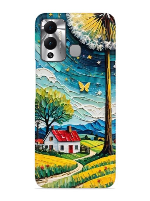 Dandelion Dreams Snap Case for Infinix Hot 12 Play Zapvi