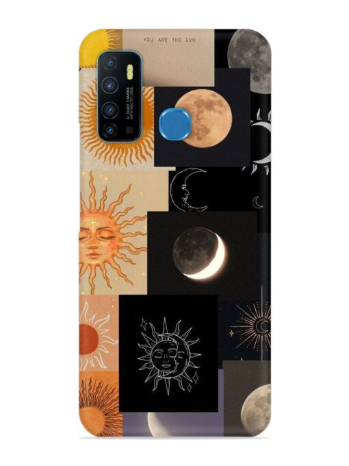 Celestial Collage Snap Case for Infinix Hot 9 Zapvi