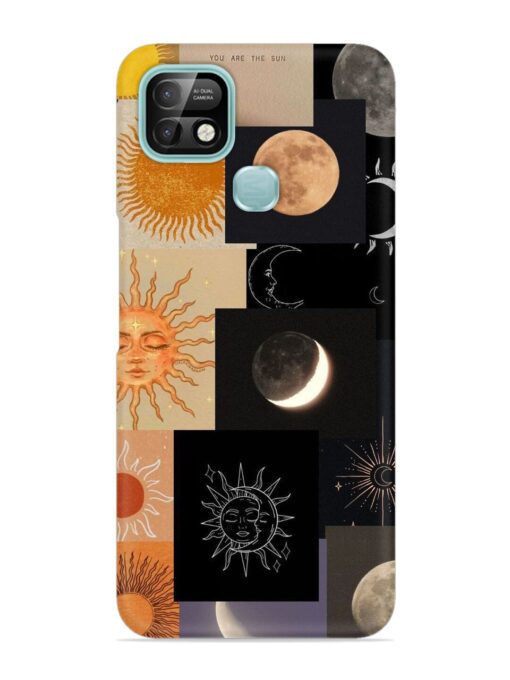 Celestial Collage Snap Case for Infinix Smart 5 Pro Zapvi