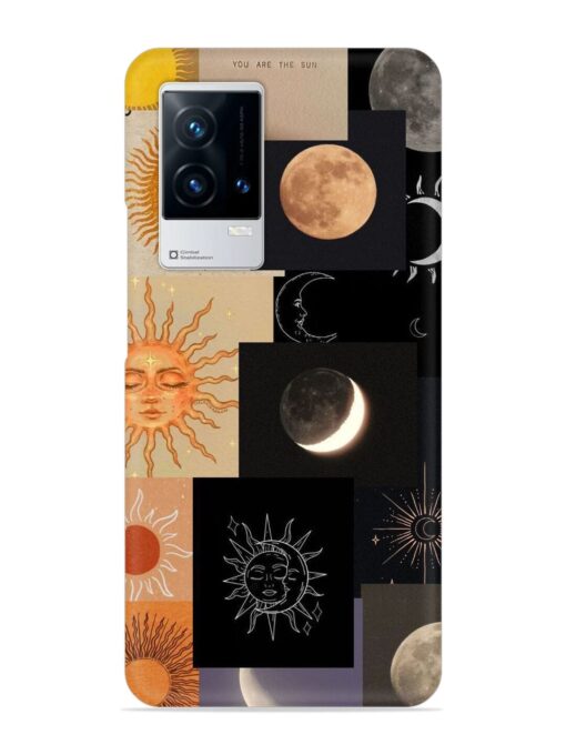 Celestial Collage Snap Case for Iqoo 8 Zapvi