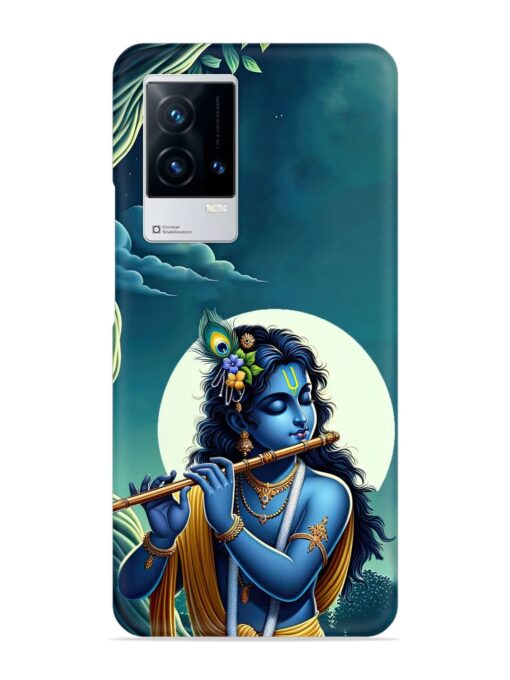 Krishna's Divine Flute Snap Case for Iqoo 8 Zapvi