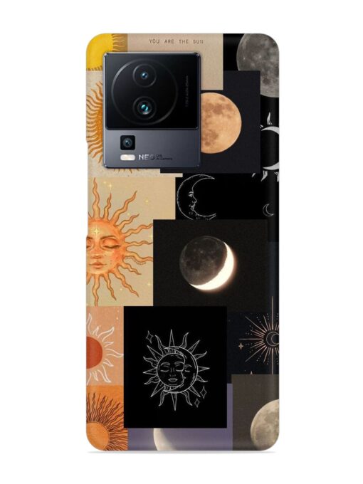 Celestial Collage Snap Case for Iqoo Neo 7 (5G) Zapvi