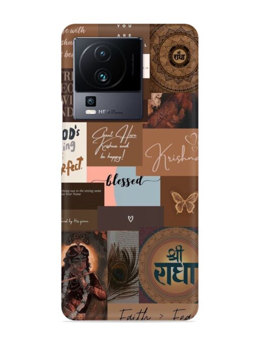 Krishna-Inspired Aesthetic Snap Case for Iqoo Neo 7 (5G) Zapvi