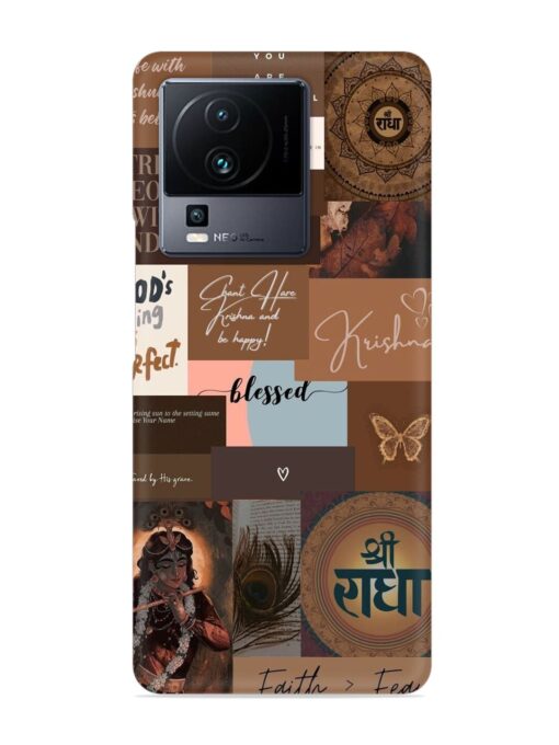 Krishna-Inspired Aesthetic Snap Case for Iqoo Neo 7 Pro (5G) Zapvi