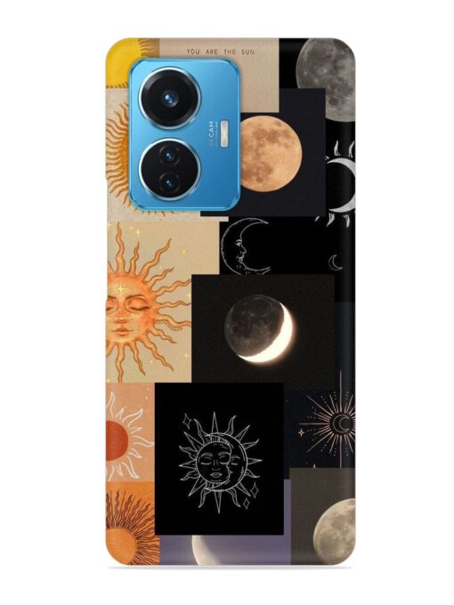 Celestial Collage Snap Case for Iqoo Z6 (44W)