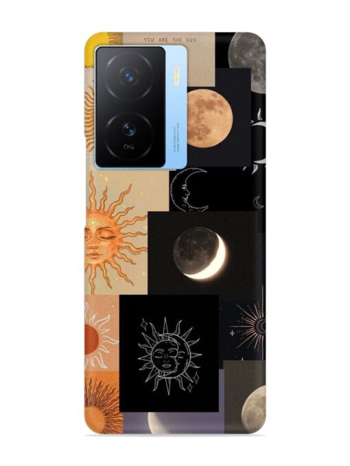 Celestial Collage Snap Case for Iqoo Z7 (5G)