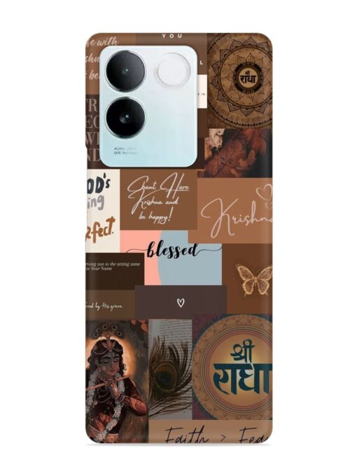 Krishna-Inspired Aesthetic Snap Case for Iqoo Z7 Pro (5G) Zapvi