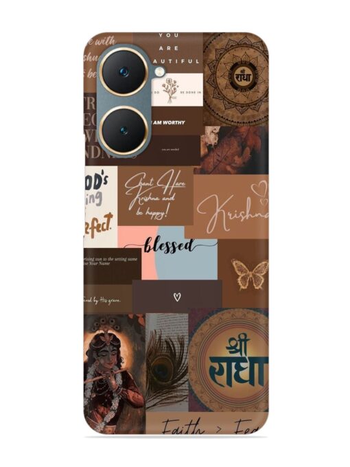 Krishna-Inspired Aesthetic Snap Case for Iqoo Z9 Lite (5G) Zapvi