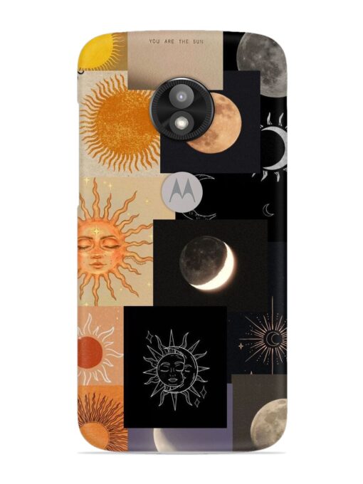 Celestial Collage Snap Case for Motorola Moto E5 Play Zapvi