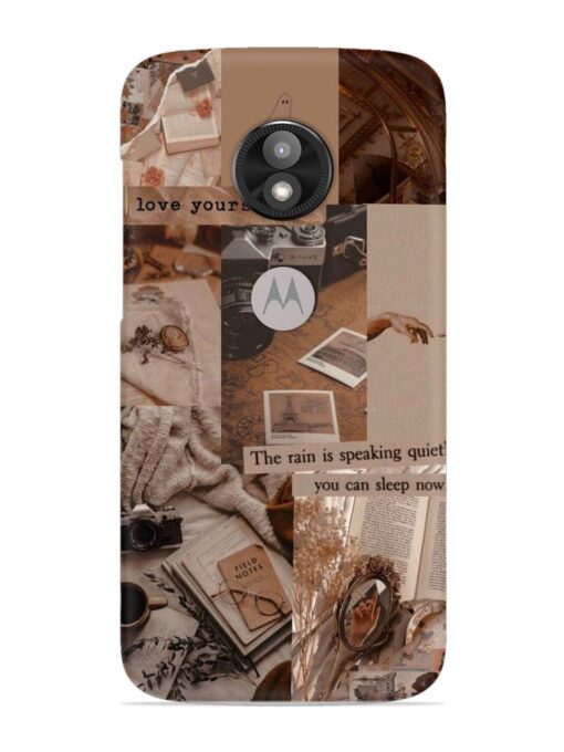 Nostalgic Aesthetic Snap Case for Motorola Moto E5 Play Zapvi