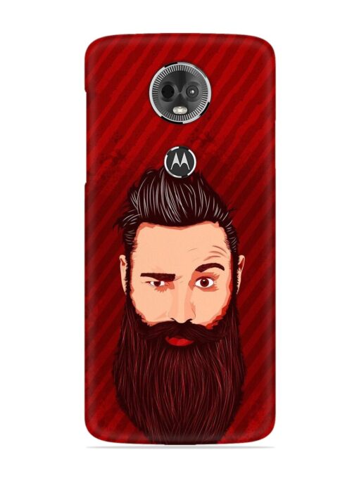 Beardo Man Snap Case for Motorola Moto E5 Plus Zapvi