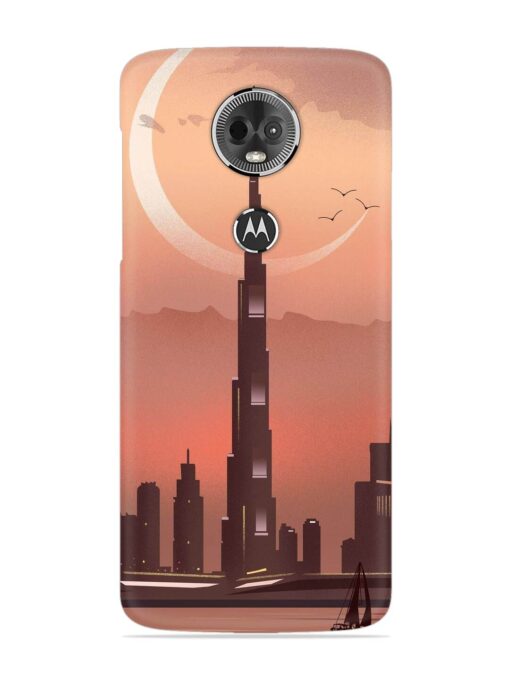 Landmark Burj Khalifa Snap Case for Motorola Moto E5 Plus