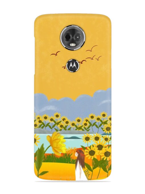 Beginning Of Autumn Snap Case for Motorola Moto E5 Plus