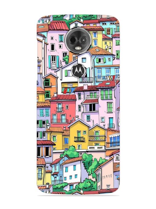 Europe Old Town Snap Case for Motorola Moto E5 Plus