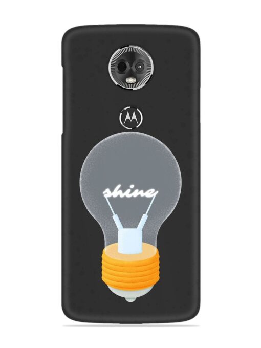 Bulb Background Snap Case for Motorola Moto E5 Plus