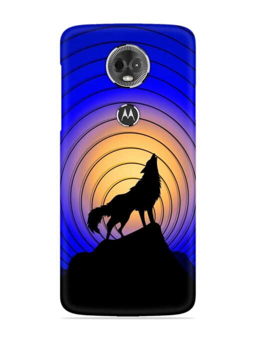 Fox Roaring Design Snap Case for Motorola Moto E5 Plus