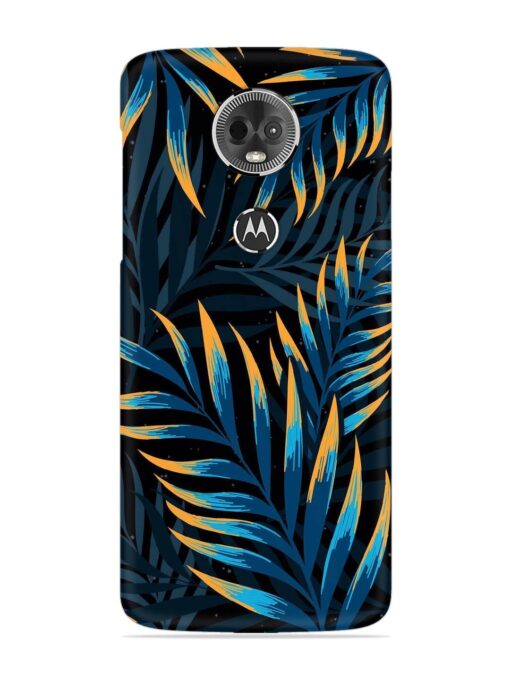 Abstract Leaf Art Snap Case for Motorola Moto E5 Plus Zapvi