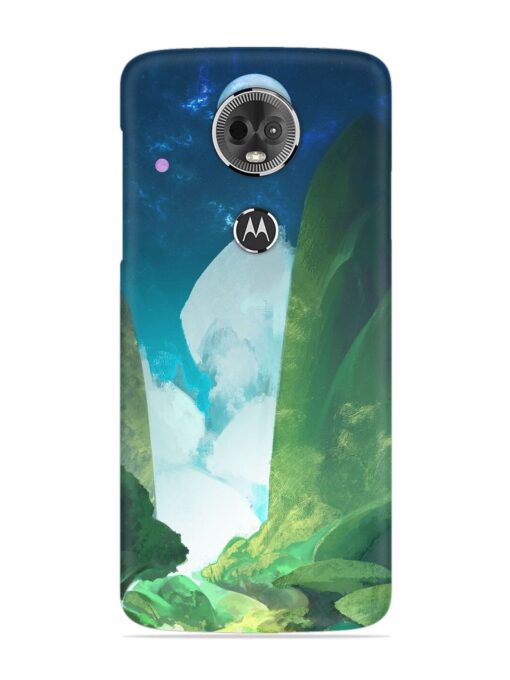 Abstract Art Of Nature Snap Case for Motorola Moto E5 Plus Zapvi