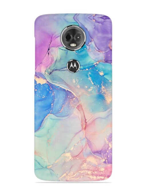 Alcohol Ink Colors Snap Case for Motorola Moto E5 Plus Zapvi