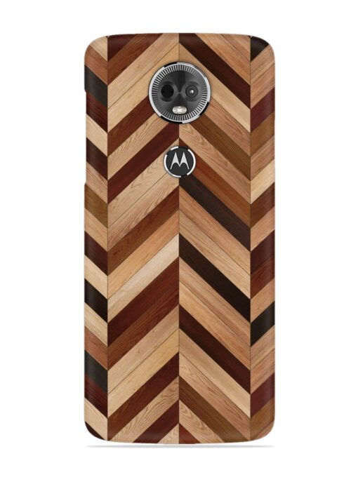 Seamless Wood Parquet Snap Case for Motorola Moto E5 Plus