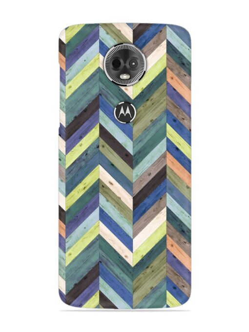 Chevron Random Color Snap Case for Motorola Moto E5 Plus Zapvi