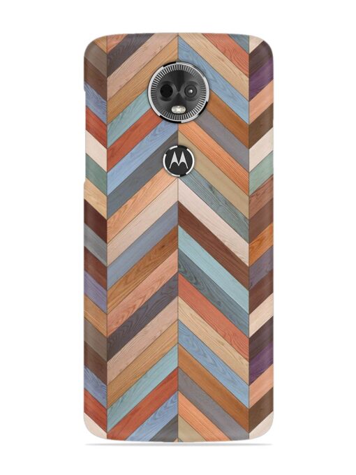 Seamless Wood Parquet Snap Case for Motorola Moto E5 Plus