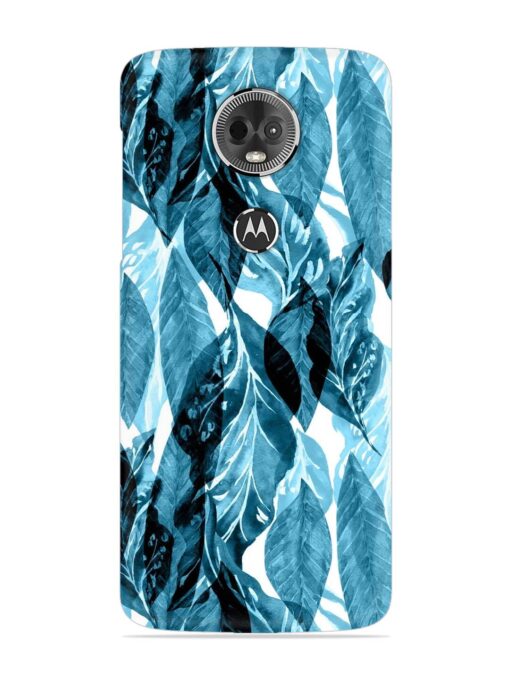 Leaves Pattern Jungle Snap Case for Motorola Moto E5 Plus