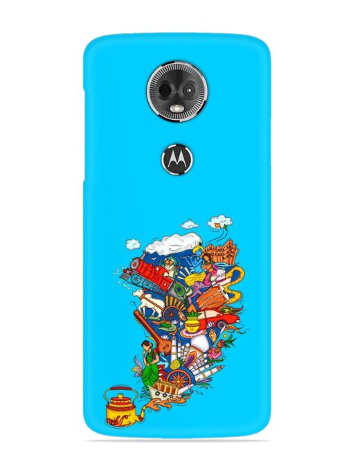 Vector Design Indian Snap Case for Motorola Moto E5 Plus