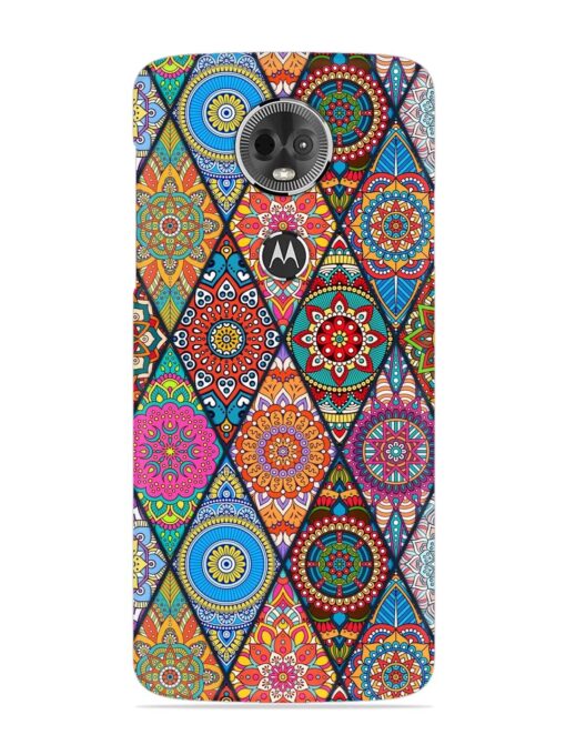 Seamless Tile Pattern Snap Case for Motorola Moto E5 Plus