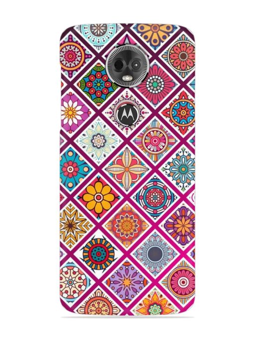 Seamless Tile Pattern Snap Case for Motorola Moto E5 Plus