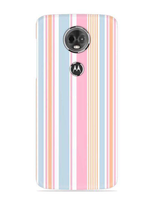 Stripe Seamless Pattern Snap Case for Motorola Moto E5 Plus