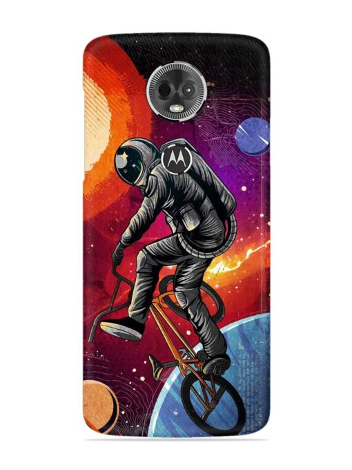 Super Eclipse Bmx Bike Snap Case for Motorola Moto E5 Plus