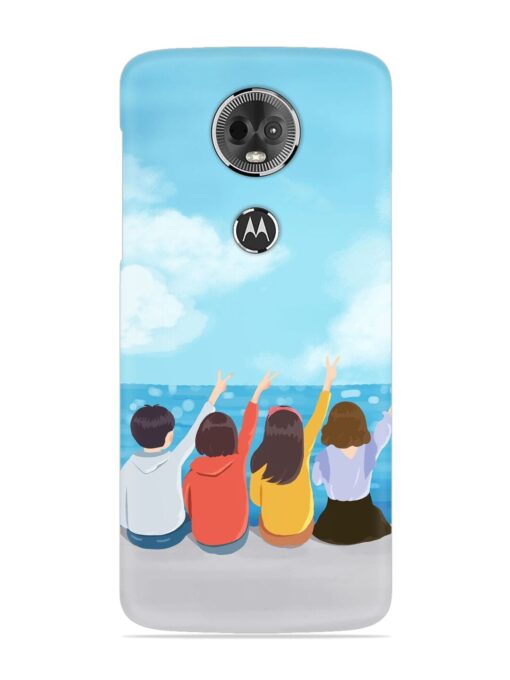 Happy Kids Snap Case for Motorola Moto E5 Plus