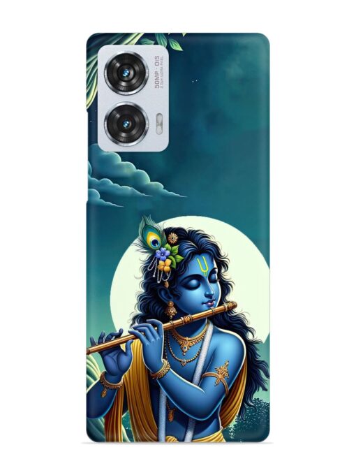 Krishna's Divine Flute Snap Case for Motorola Moto Edge 50 Fusion (5G) Zapvi