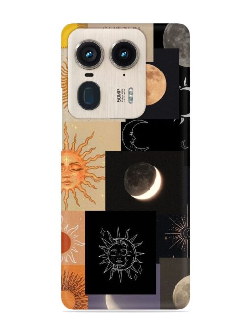 Celestial Collage Snap Case for Motorola Moto Edge 50 Ultra (5G)