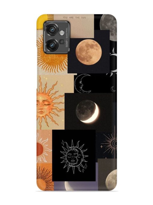 Celestial Collage Snap Case for Motorola Moto G32