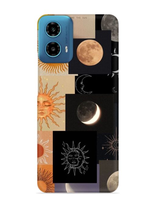 Celestial Collage Snap Case for Motorola Moto G34 (5G)