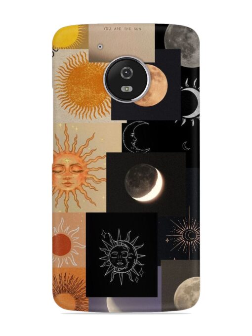 Celestial Collage Snap Case for Motorola Moto G5 Zapvi