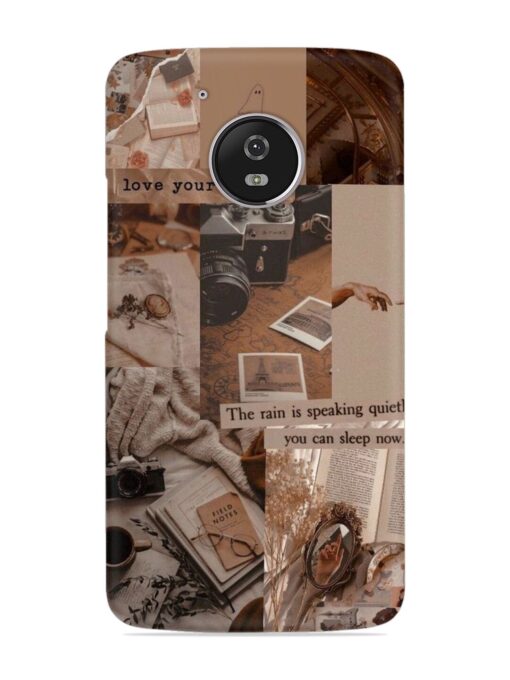 Nostalgic Aesthetic Snap Case for Motorola Moto G5 Zapvi