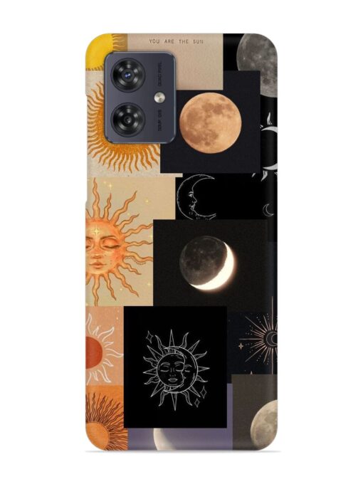 Celestial Collage Snap Case for Motorola Moto G54 (5G) Zapvi