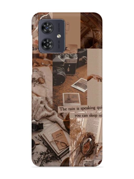 Nostalgic Aesthetic Snap Case for Motorola Moto G54 (5G) Zapvi