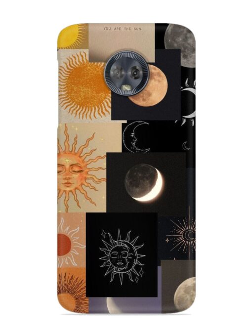 Celestial Collage Snap Case for Motorola Moto G6