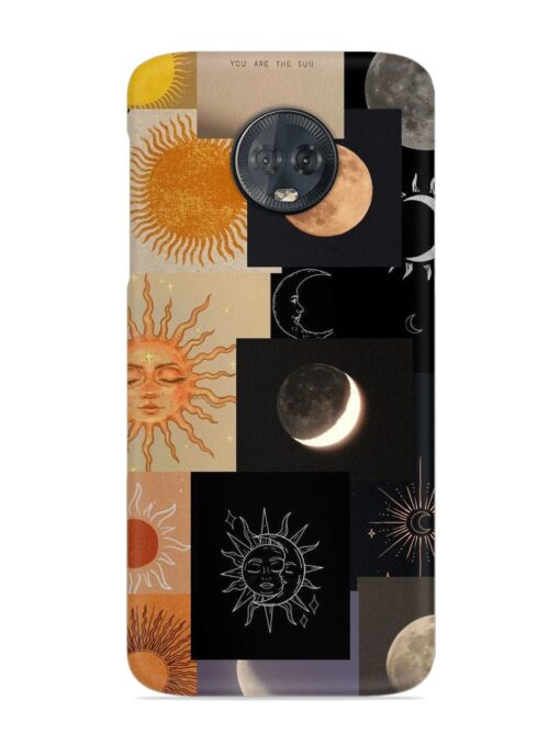 Celestial Collage Snap Case for Motorola Moto G6 Plus