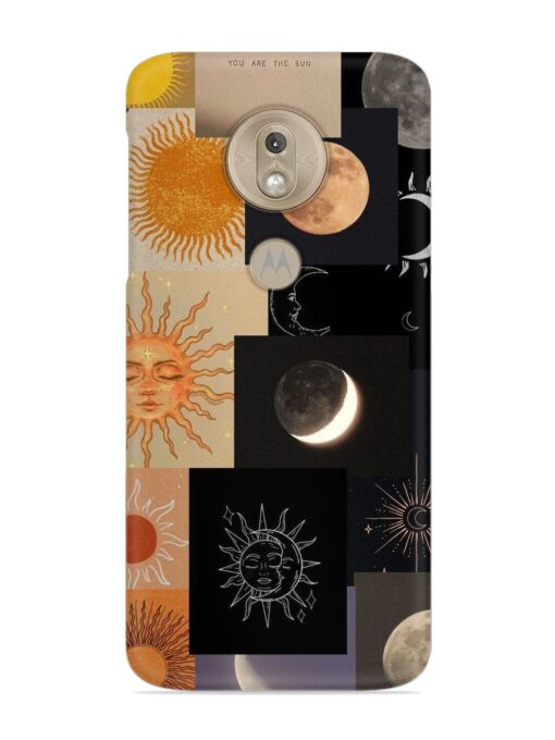 Celestial Collage Snap Case for Motorola Moto G7 Play