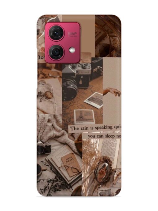 Nostalgic Aesthetic Snap Case for Motorola Moto G84 (5G) Zapvi