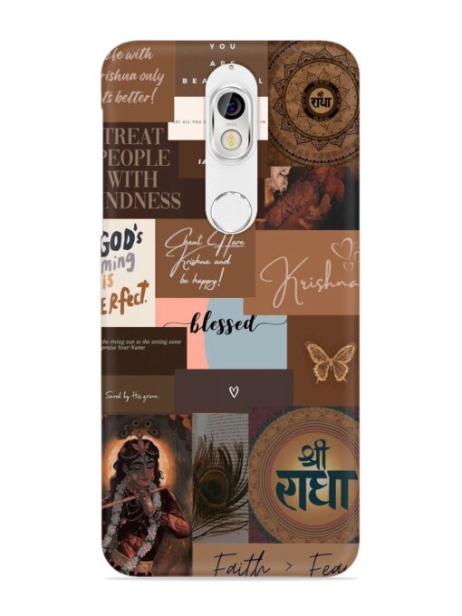 Krishna-Inspired Aesthetic Snap Case for Nokia 7 Zapvi