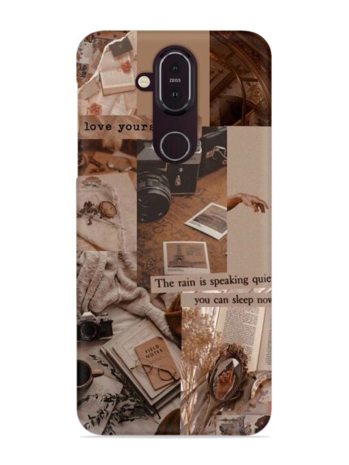 Nostalgic Aesthetic Snap Case for Nokia 7.1 Zapvi